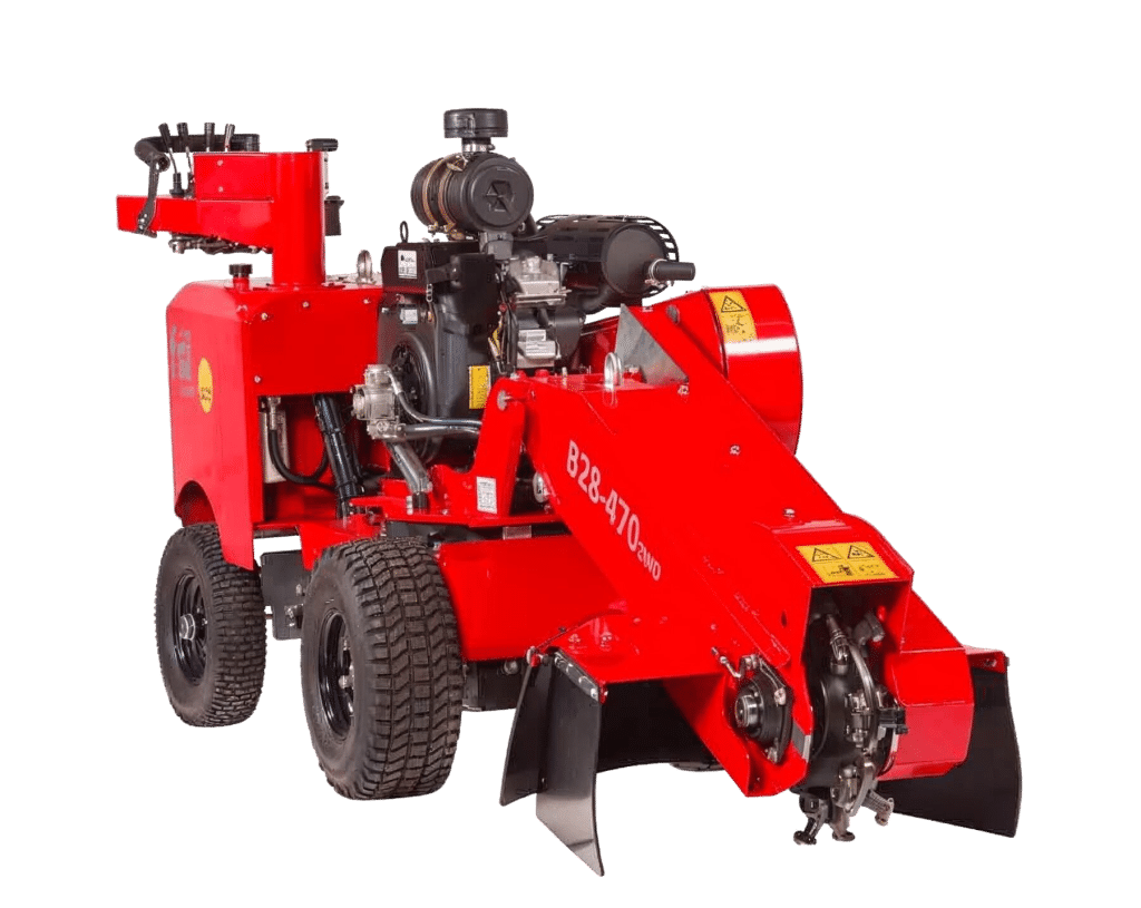 Stump Grinders Scotland - ILH Groundcare