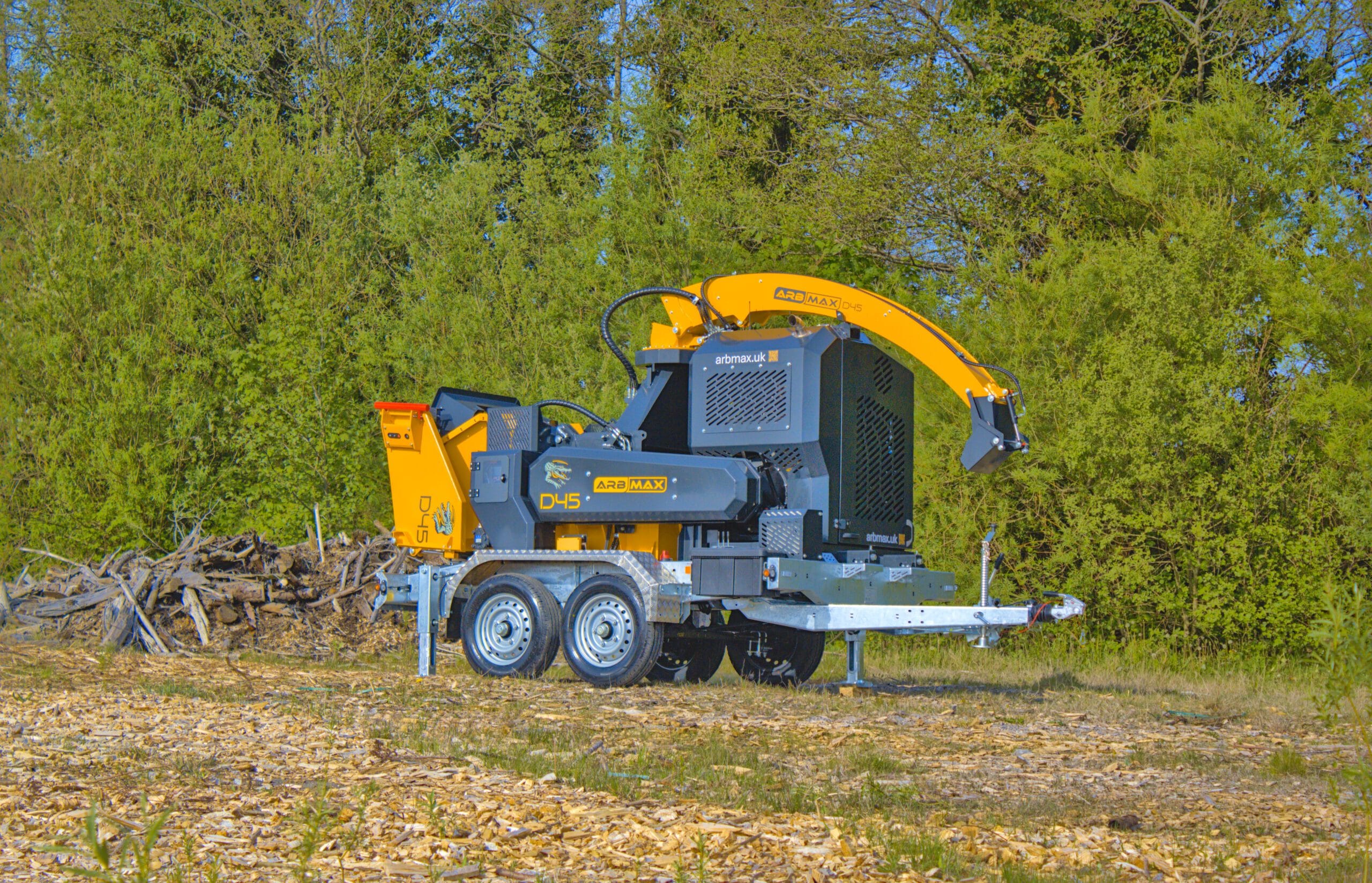 ARB Max D45 drum chipper hitch