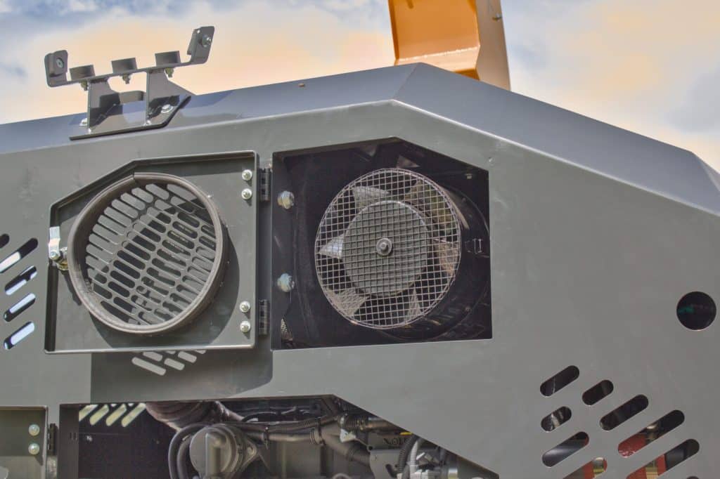 ARB Max D45X tracked chipper profile