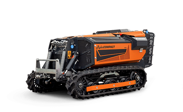 Energreen RoboCompact remote controlled tool carrier robot for green maintenance