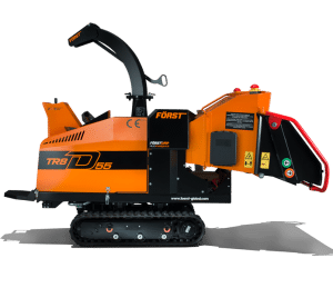 Forst TR8D 55 diesel tracked 8 inch wood chipper