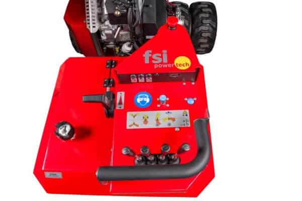 FSI B38 stump grinder side view