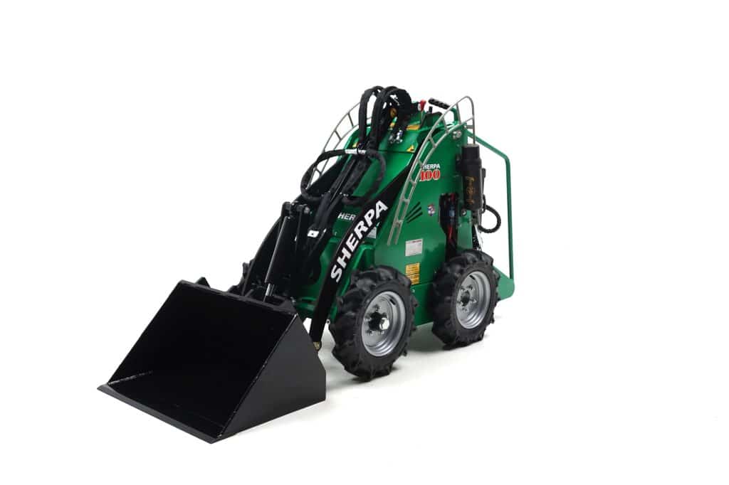 Sherpa 100 Eco electric mini loader detail view