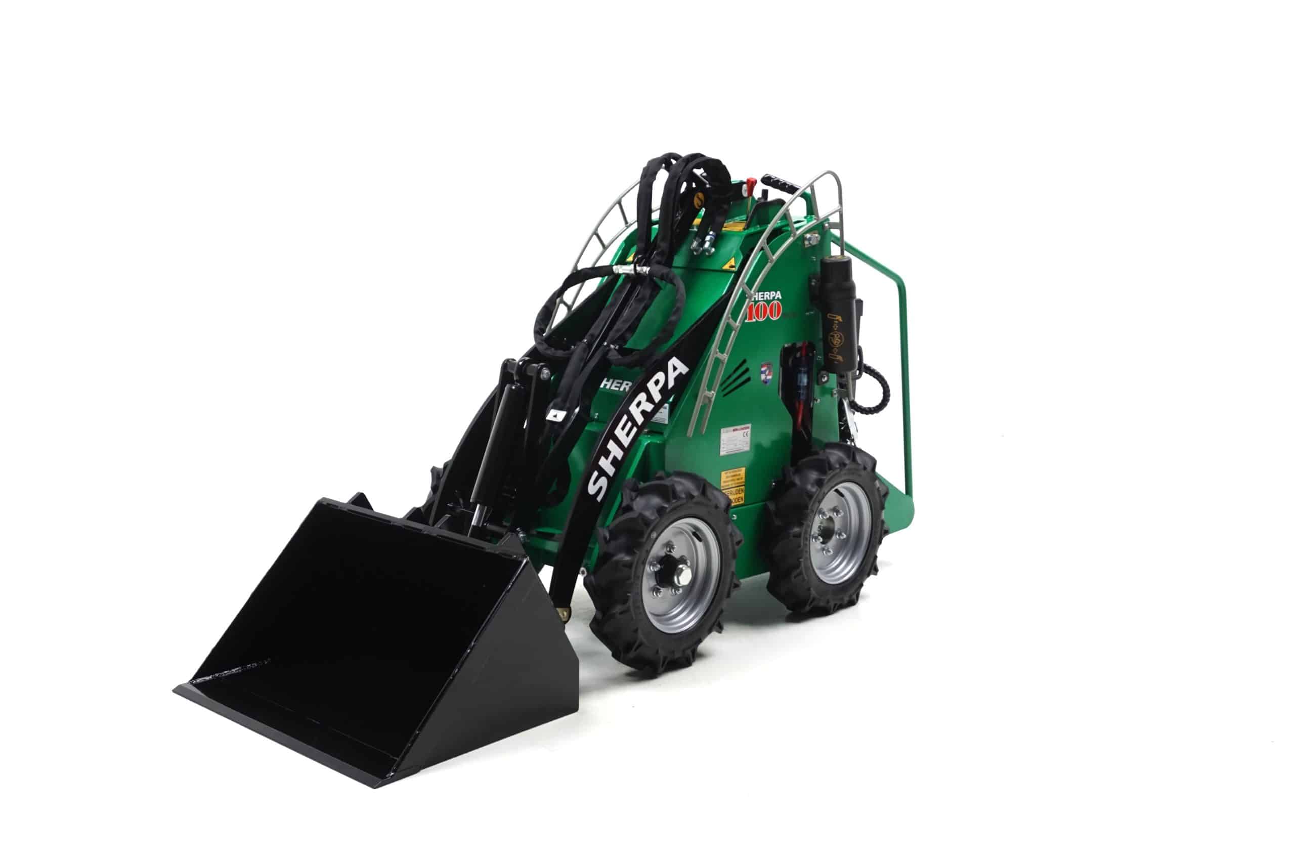 Sherpa 100 Eco electric mini loader detail view