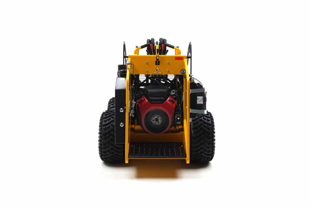 Sherpa 100 Petrol mini loader side view