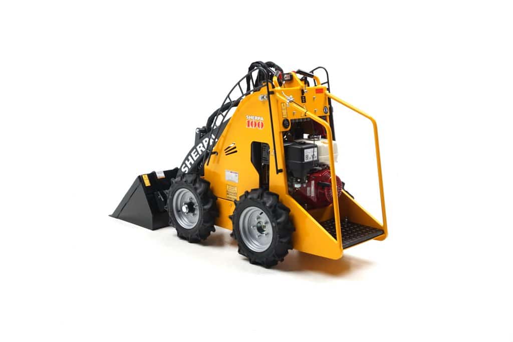Sherpa 100 Small petrol mini loader detail view