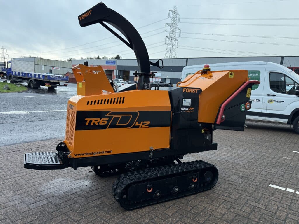used-forst-tr6d-42-tracked-wood-chipper