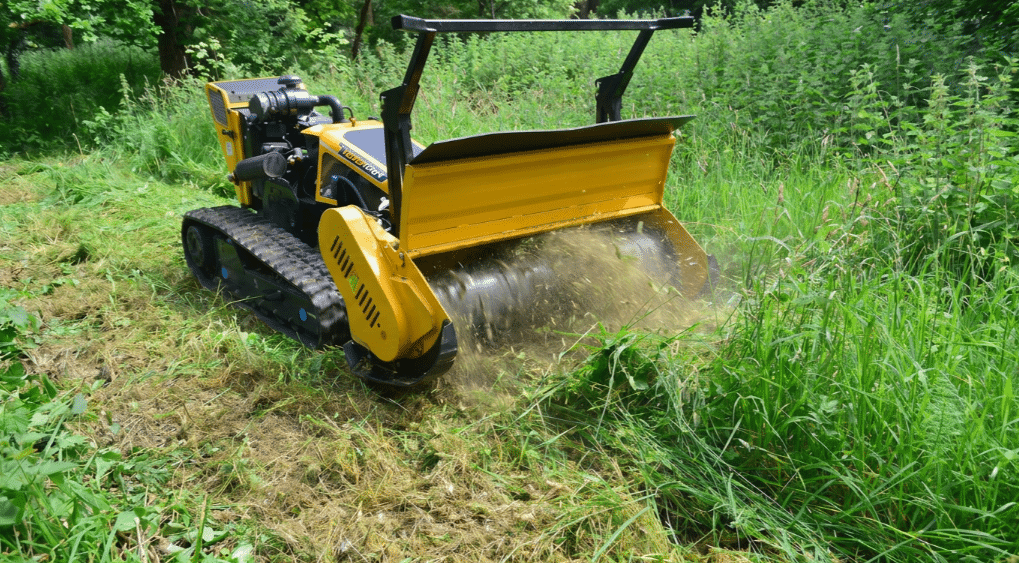 Landscaping Machinery Scotland - robotic flail