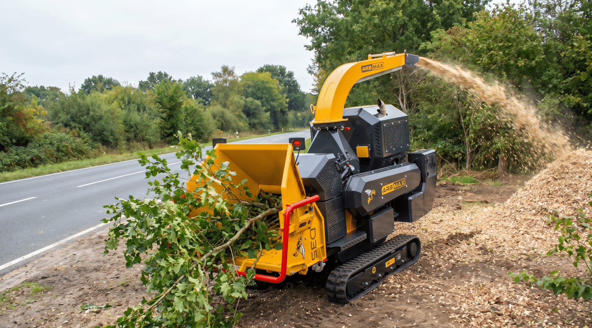 Roadside Machinery Scotland - woodchippers