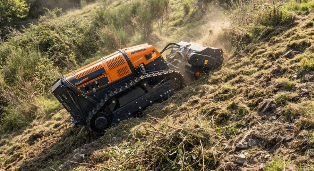 Best Machine for Maintaining Steep Banks and Slopes