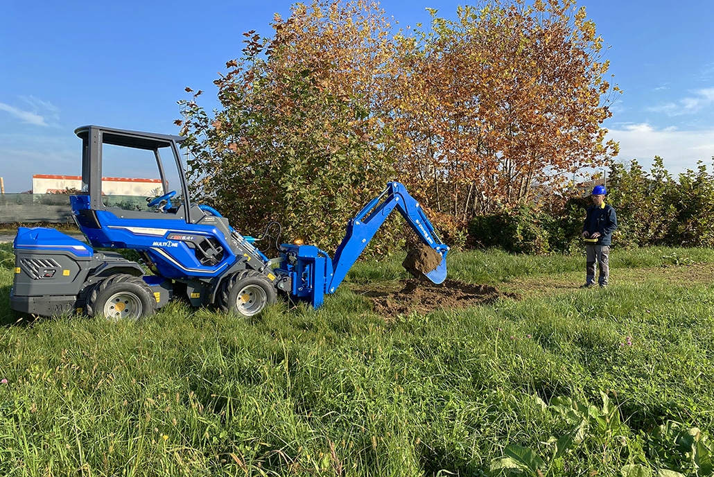 Multione backhoe attachment