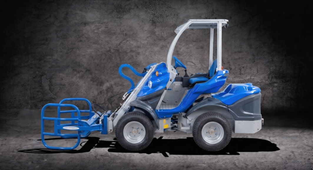 hay bale grapple compact loader