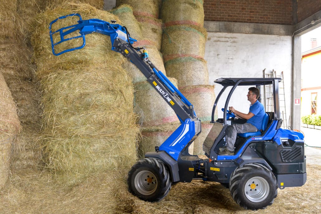 multione hay bale grapple