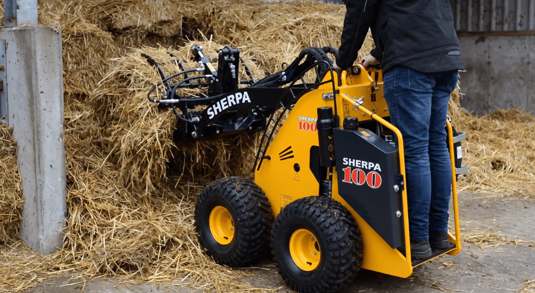 sherpa hay grapple